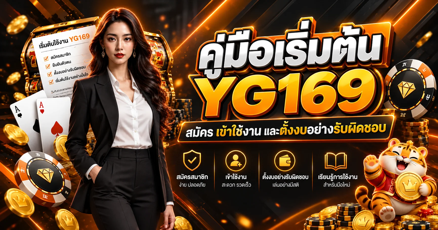 YG169 คู่มือสมัคร เข้าสู่ระบบ และตั้งงบอย่างปลอดภัย